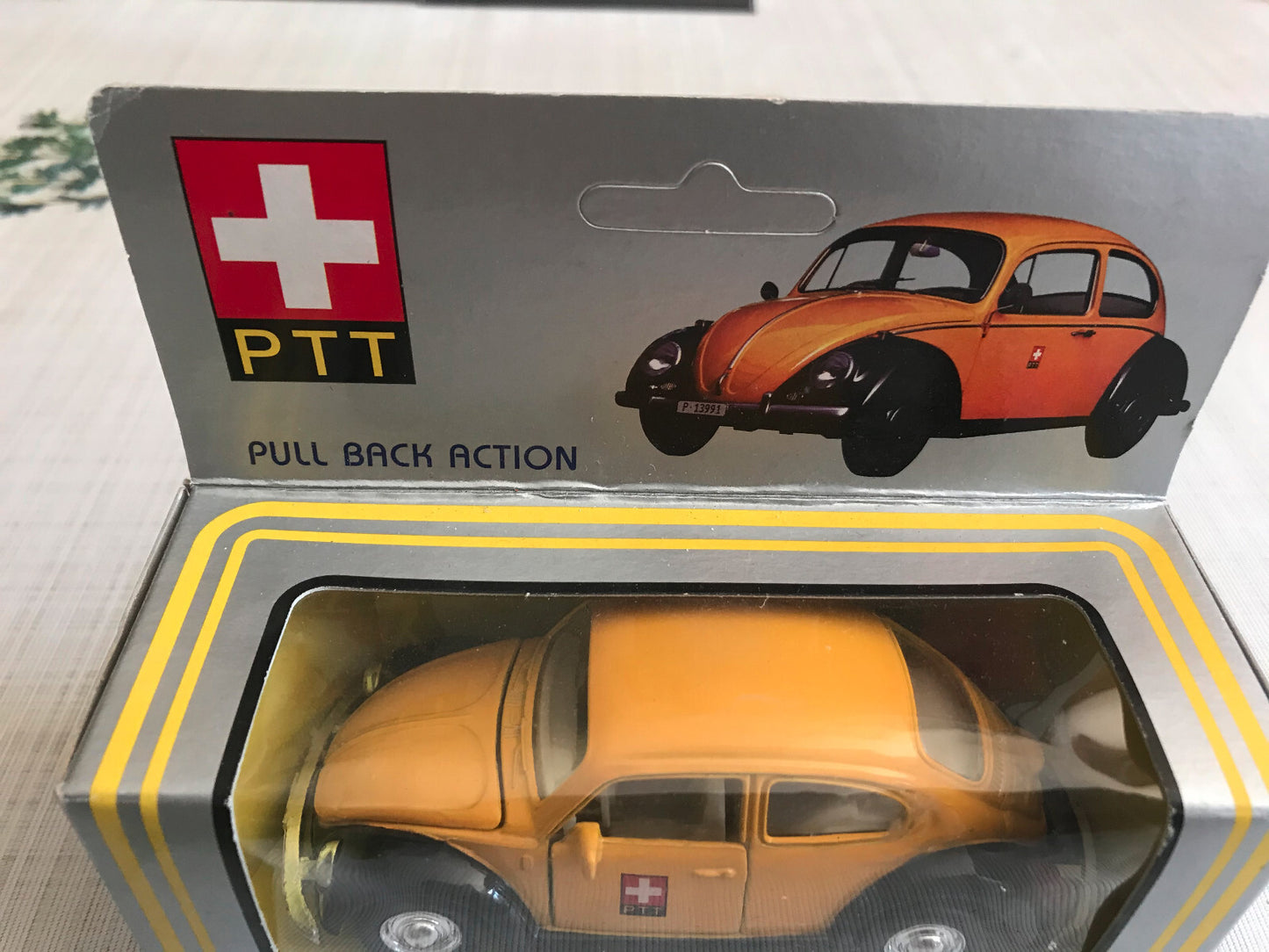 Voiture Miniature Volkswagen Fourgonnette I VW 1300 Coccinelle PTT Poste Suisse