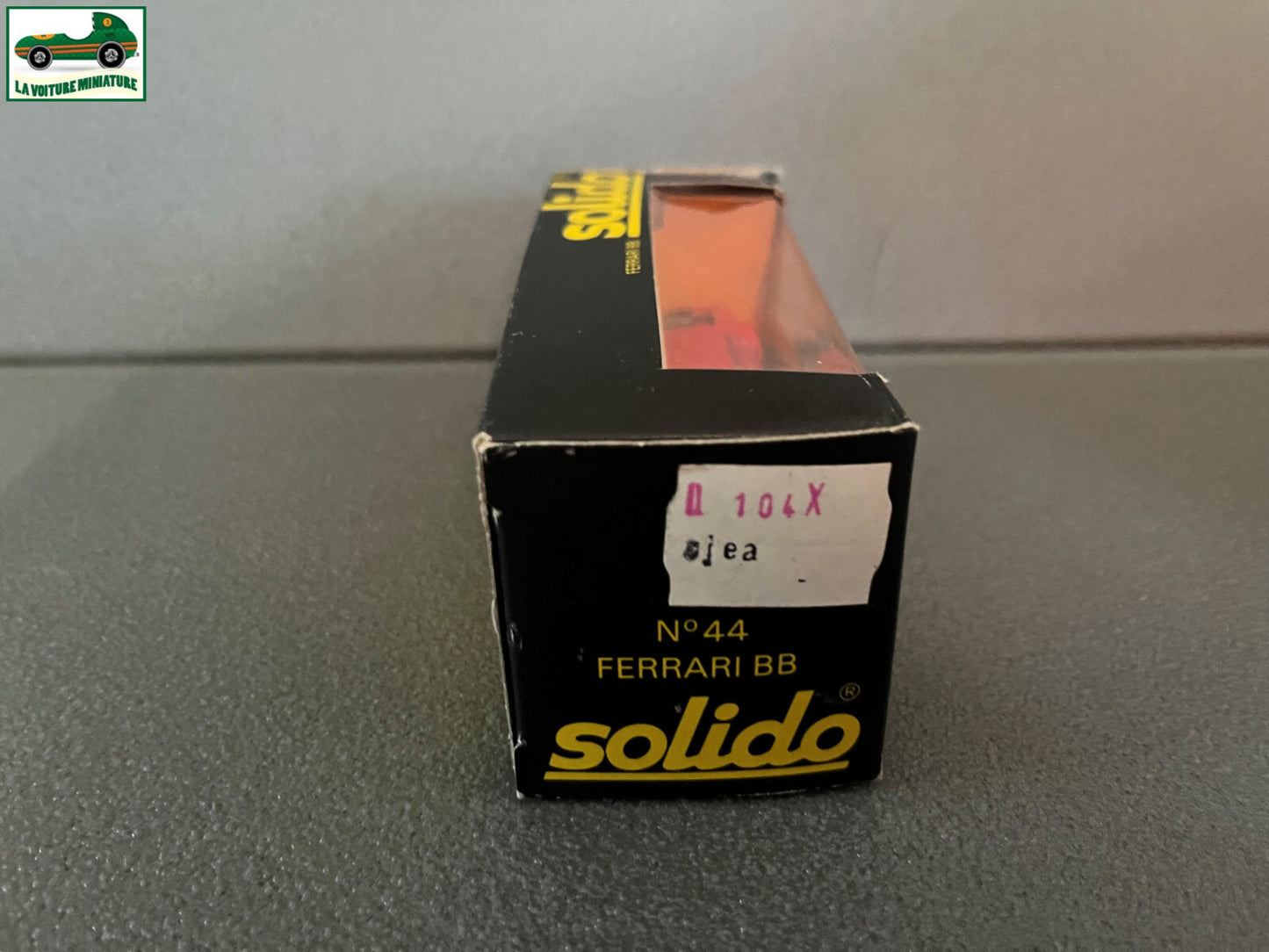 Ancienne Voiture Miniature Ferrari BB Solido France 1/43