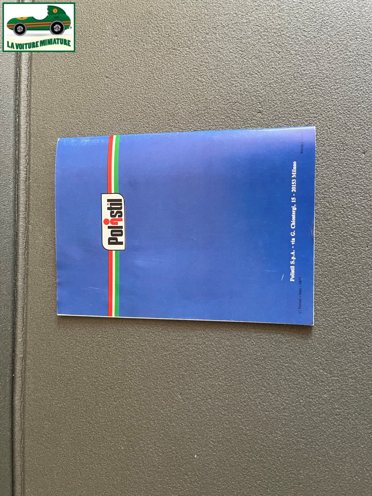 Ancien Dépliant Documentation Catalogue Jouet Voiture Polistil Club 33 1977
