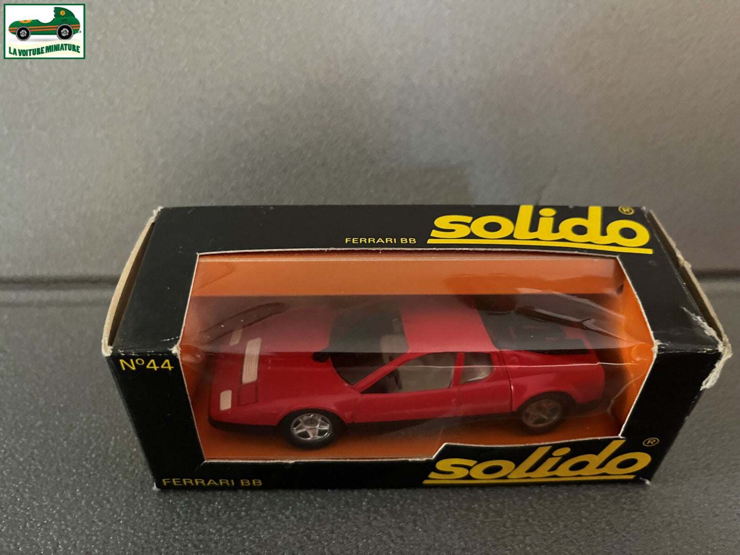 Ancienne Voiture Miniature Ferrari BB Solido France 1/43