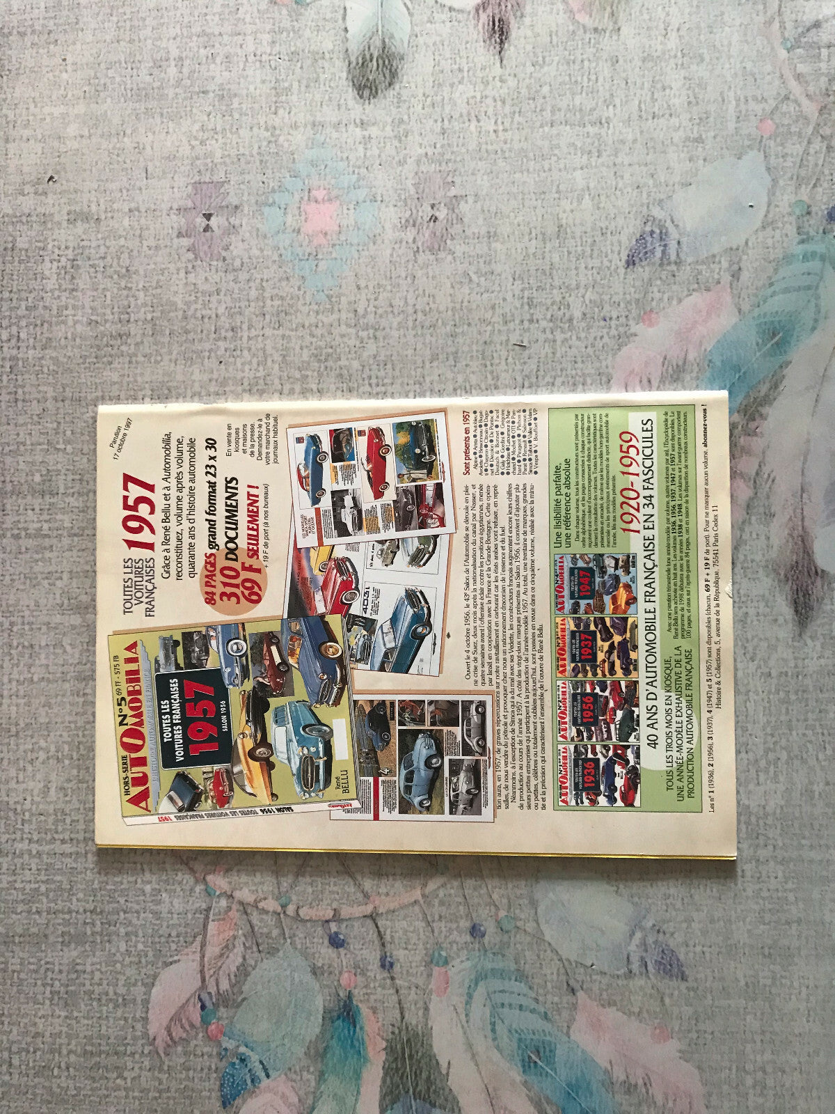 Livre Revue Voiture Automobile Automobilia N°18 1997
