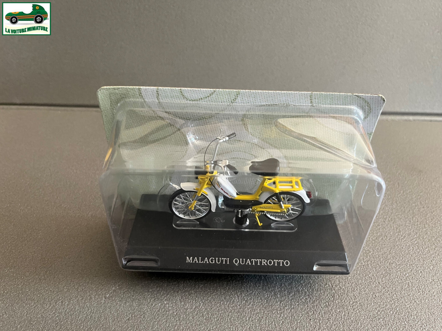 Moto Cyclomoteur miniature Malaguti Quattrotto Leo Models 1/18