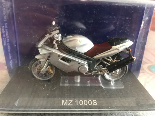 Moto miniature MZ 1000S Les Grandes Motos Altaya au 1/24