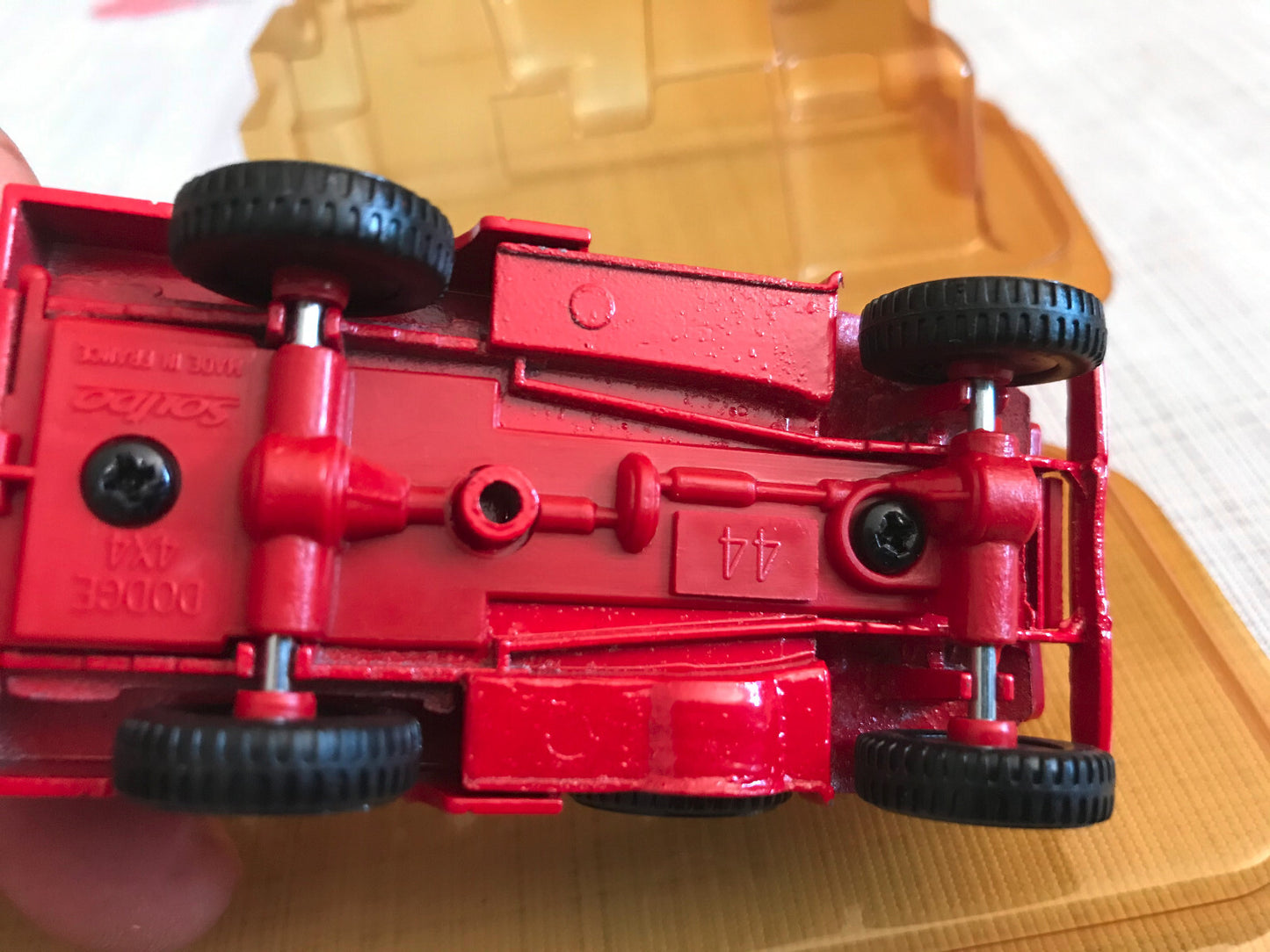 Voiture Miniature Pompiers Dodge 4x4 Solido au 1/50