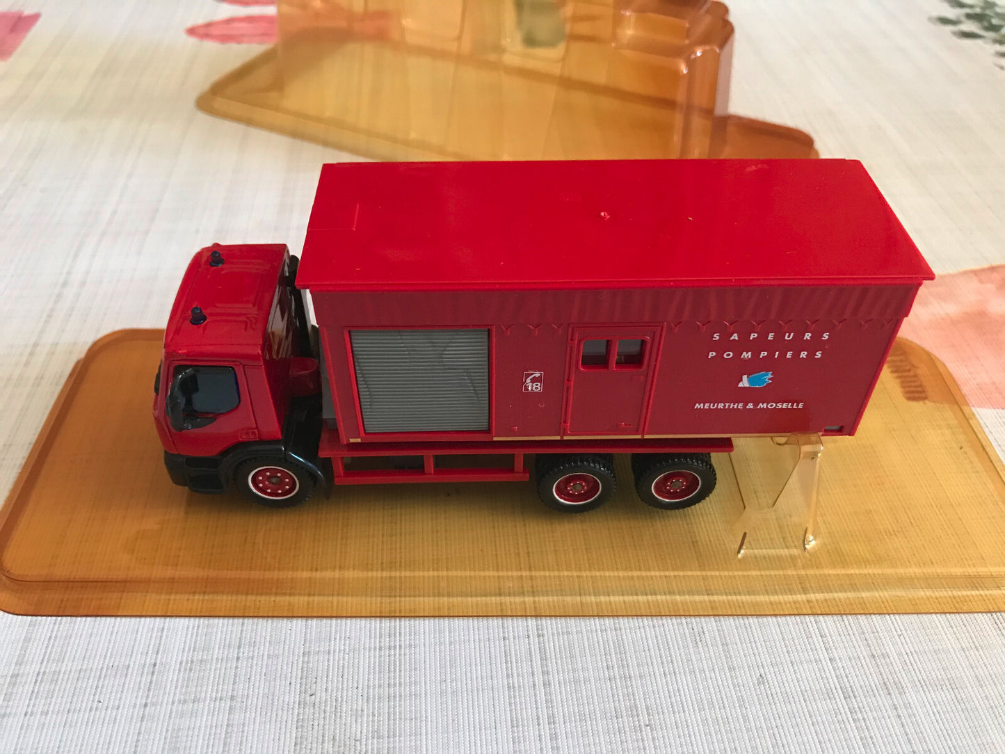 Voiture Miniature Pompiers Camion Renault Meurthe Moselle Solido au 1/60