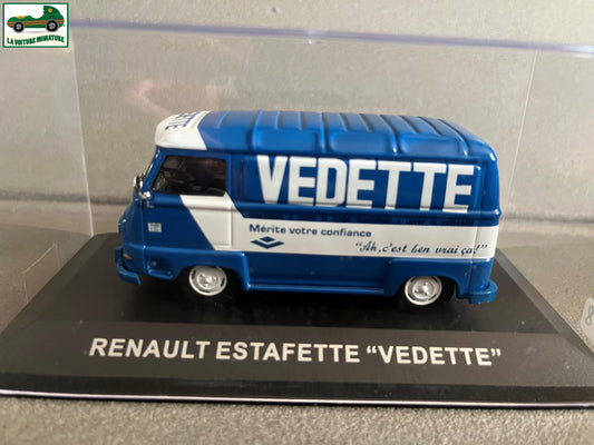 Voiture Miniature Camion Publicitaire Renault Estafette Vedette au 1/43