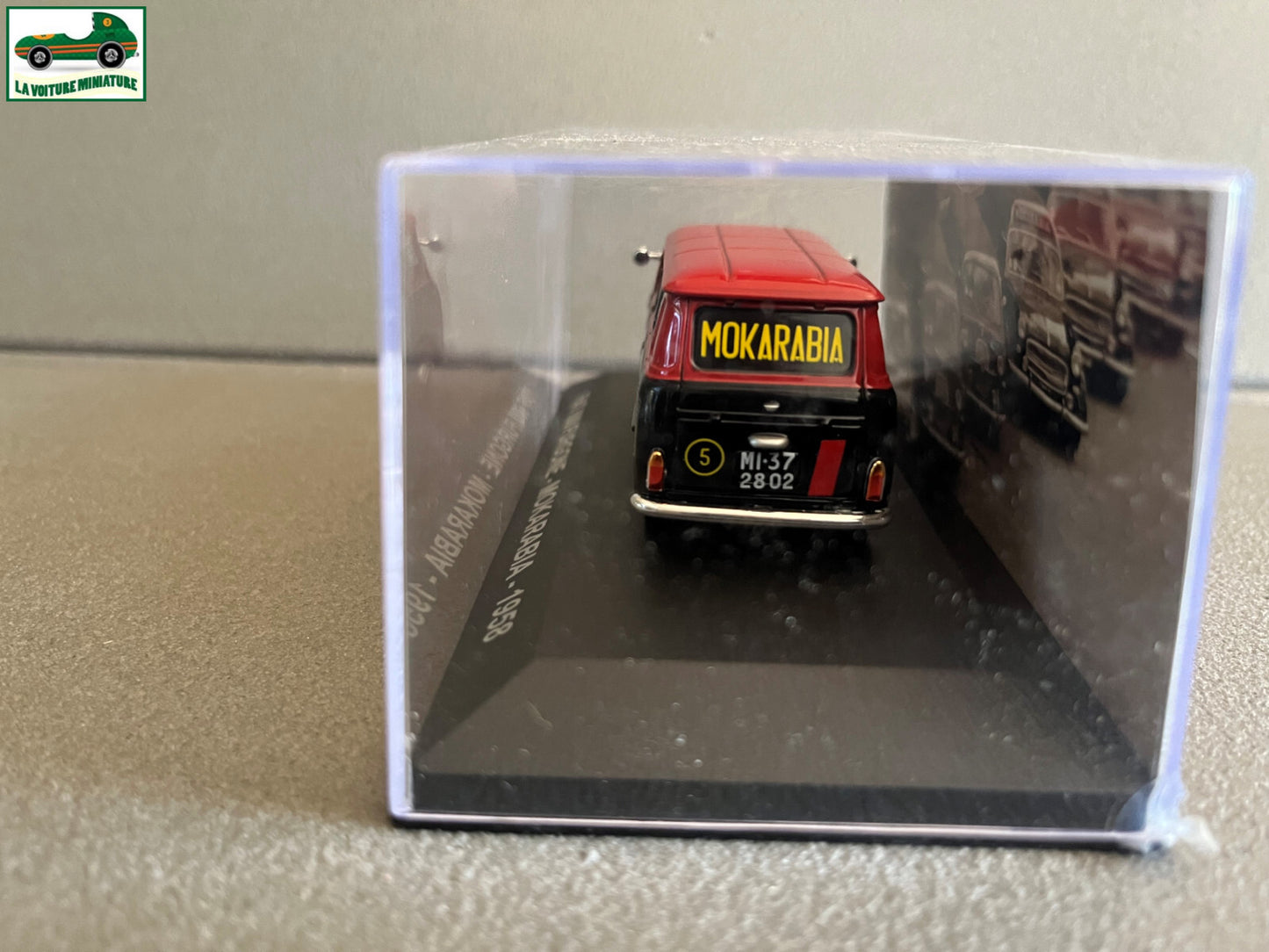 Voiture Miniature Fiat 600 Furgone Mokarabia 1958 au 1/43