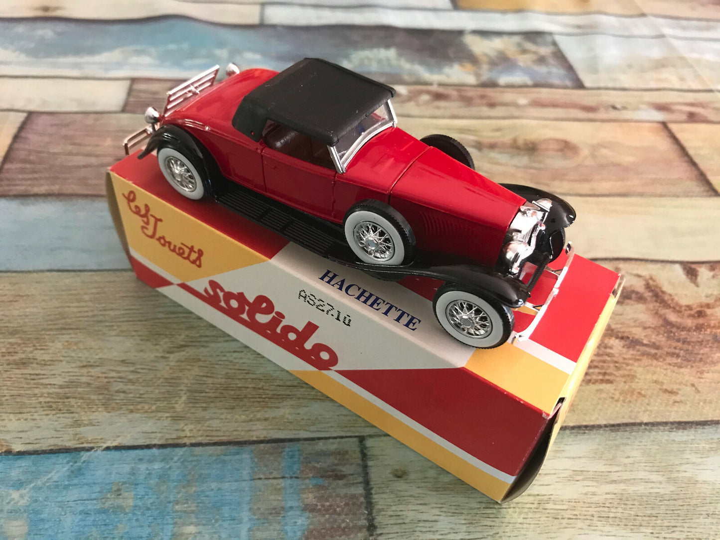 Voiture Miniature Solido Duesenberg J Spider 1935 au 1/43
