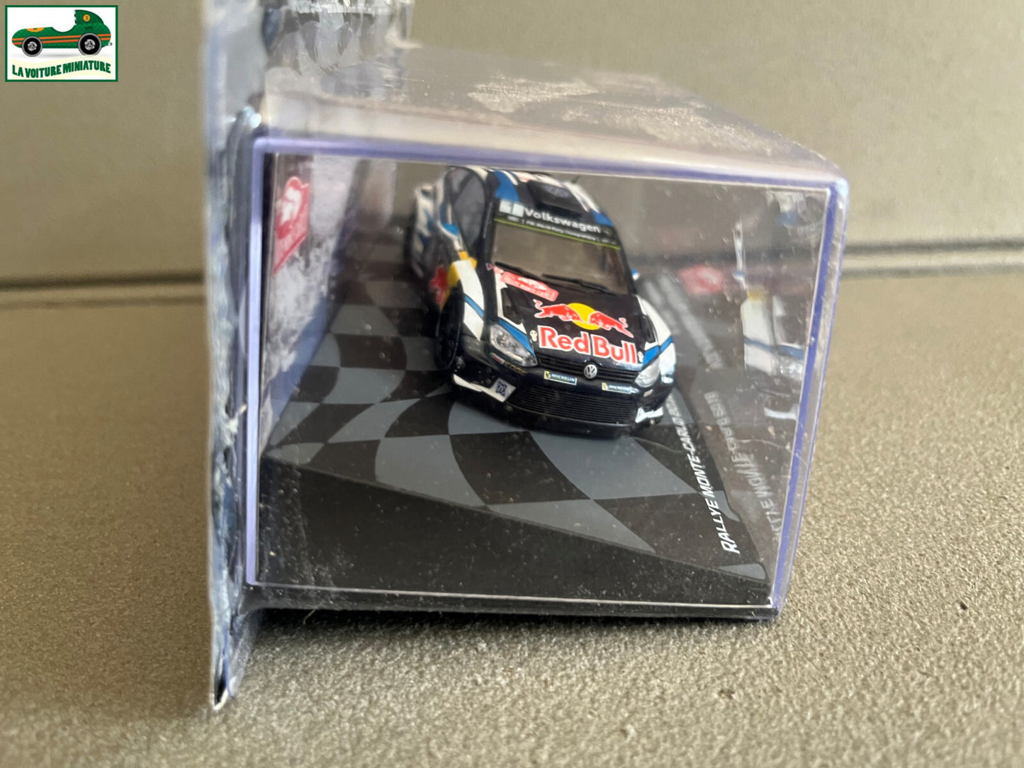 Voiture miniature Volkswagen Polo R WRC Rallye Monte Carlo 2016 Ogier 1/43