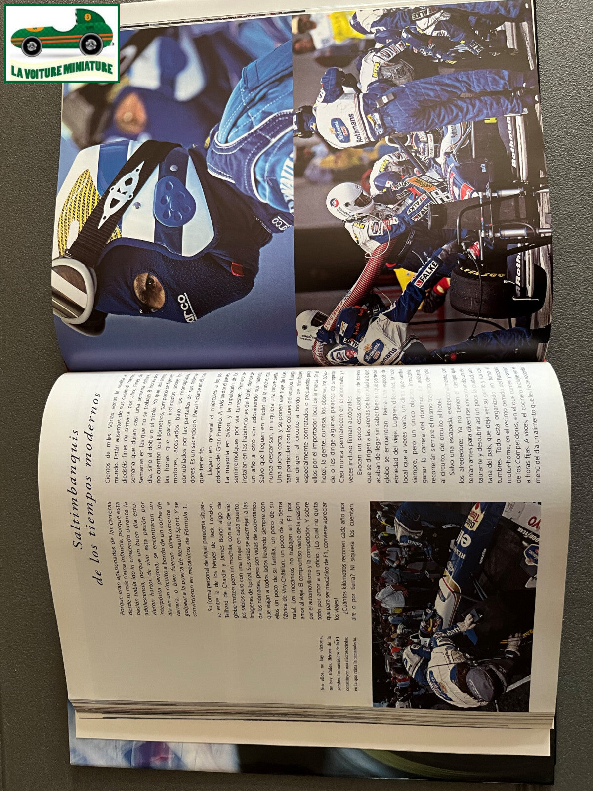 Livre Automobile Formule Campeones del Mundo Renault F1 Pierre Gaston Gallimard