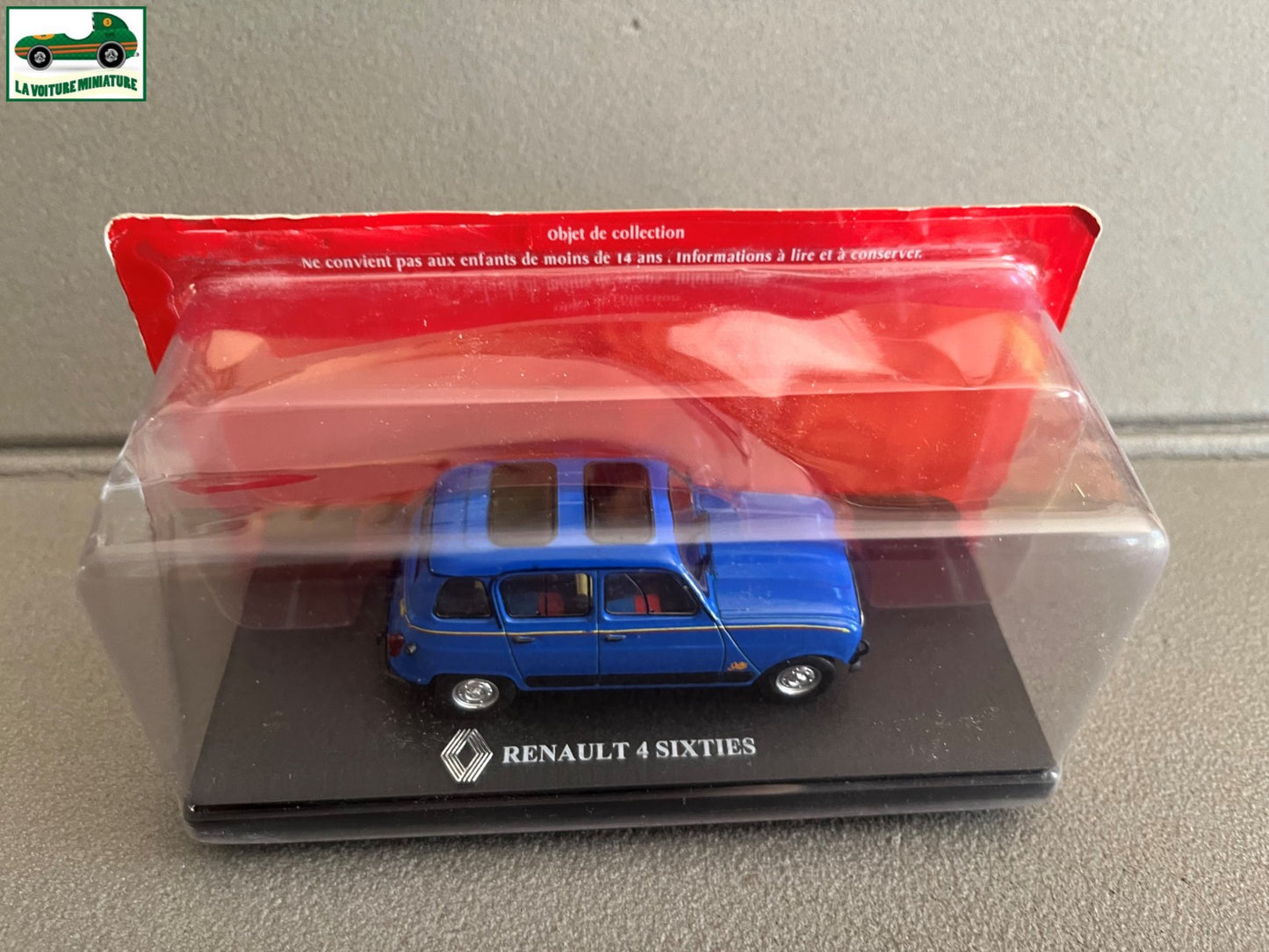Voiture miniature Passion Renault 4 4L R4 Sixties Hachette au 1/43