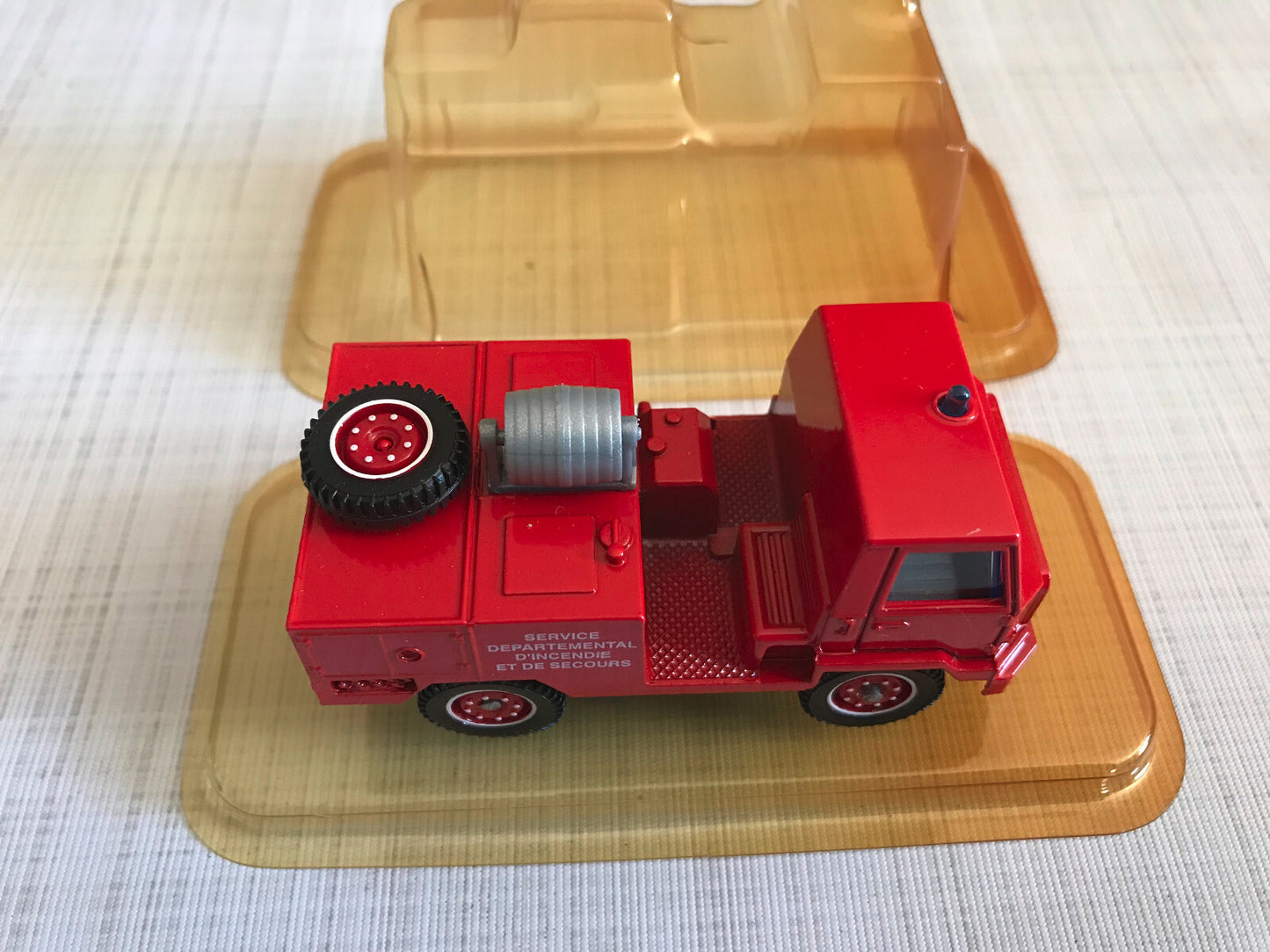 Voiture Miniature Pompiers Berliet Camiva 4x4 F.F Solido au 1/50