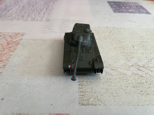 Ancienne Miniature Dinky Toys Armée Tank Char AMX Meccano France Epave