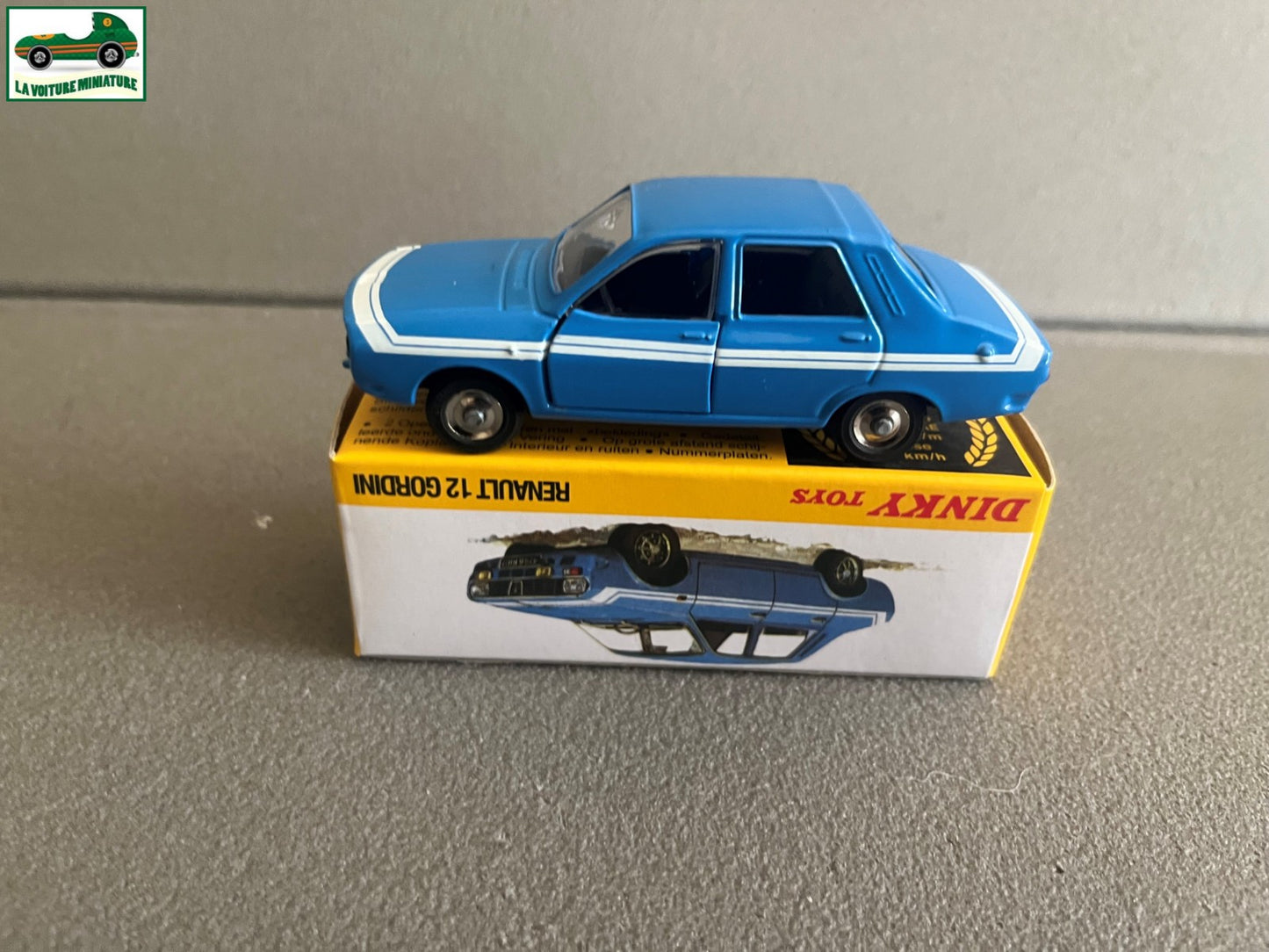 Voiture miniature Renault 12 Gordini Dinky Toys Atlas au 1/43