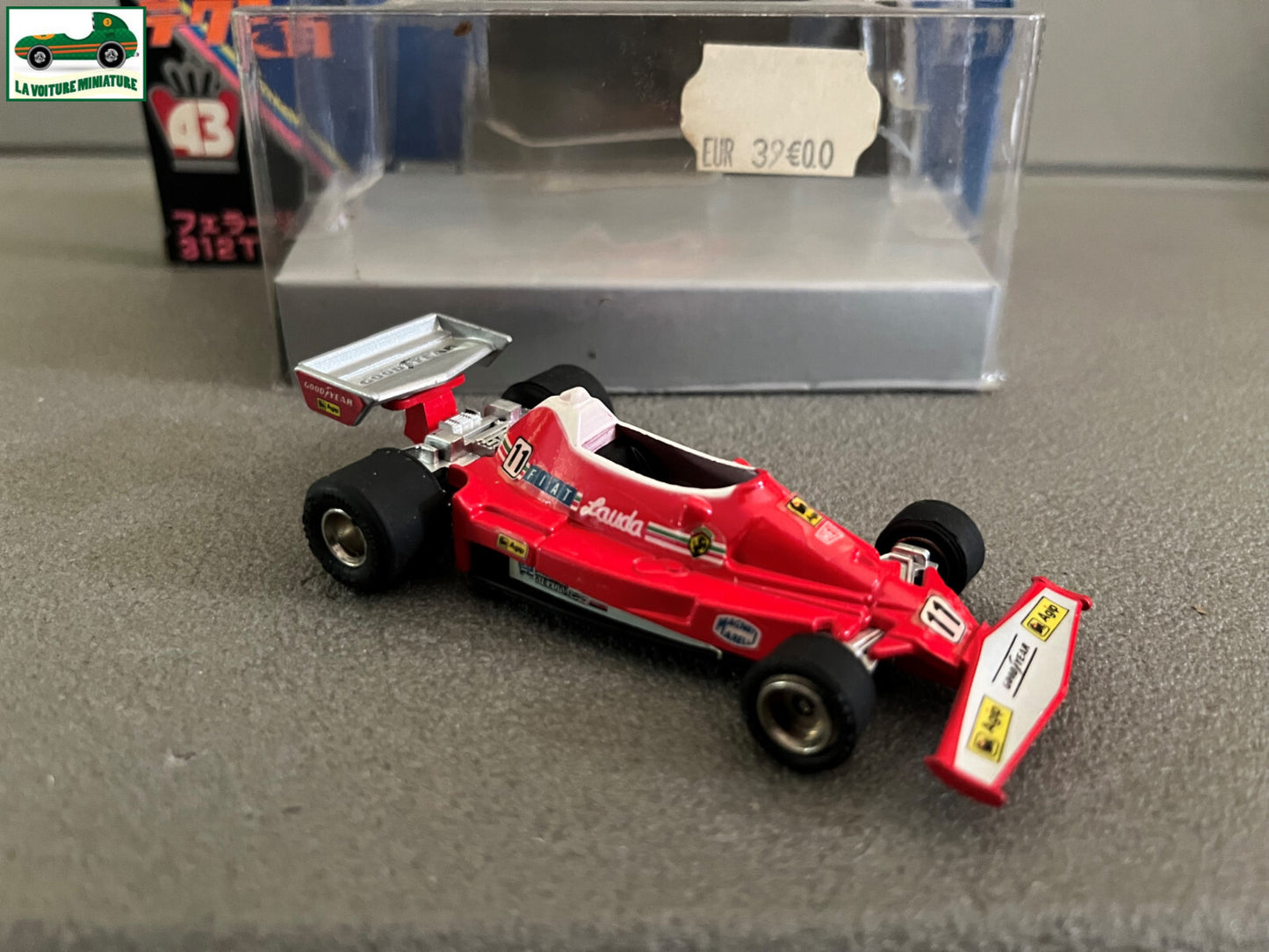 Voiture Miniature Formule 1 F1 Ferrari 312 T2 Lauda Technica Japan au 1/43