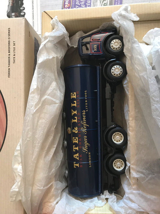 Voiture Miniature Camion Foden Tanker Bedford O Series Tate Lyle Set Corgi 1/50