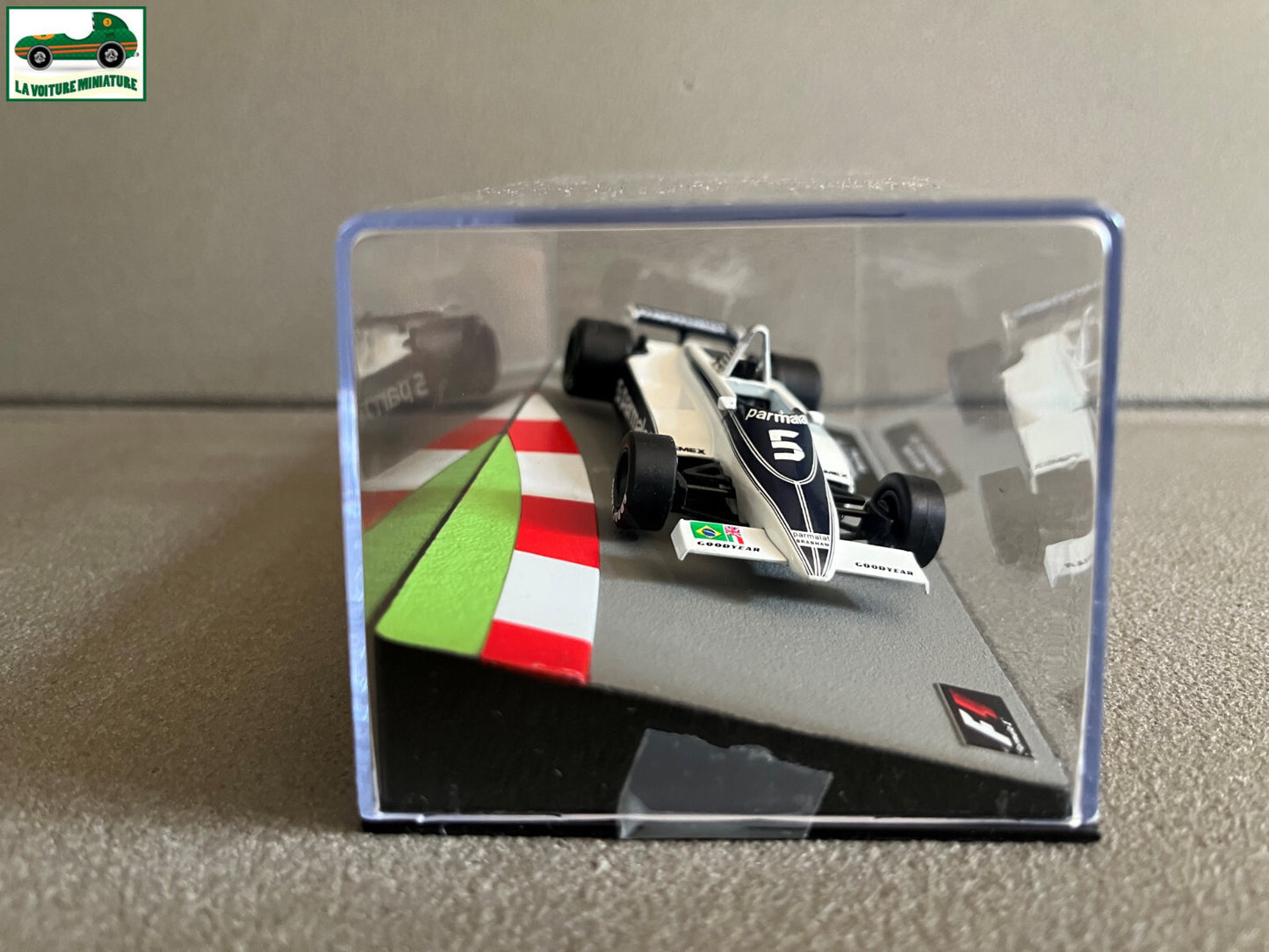 Voiture miniature Formule 1 F1 Brabham BT49 1981 Piquet au 1/43