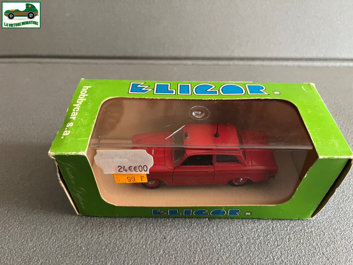 Voiture miniature Ford Cortina Pompiers 1965 Eligor France au 1/43