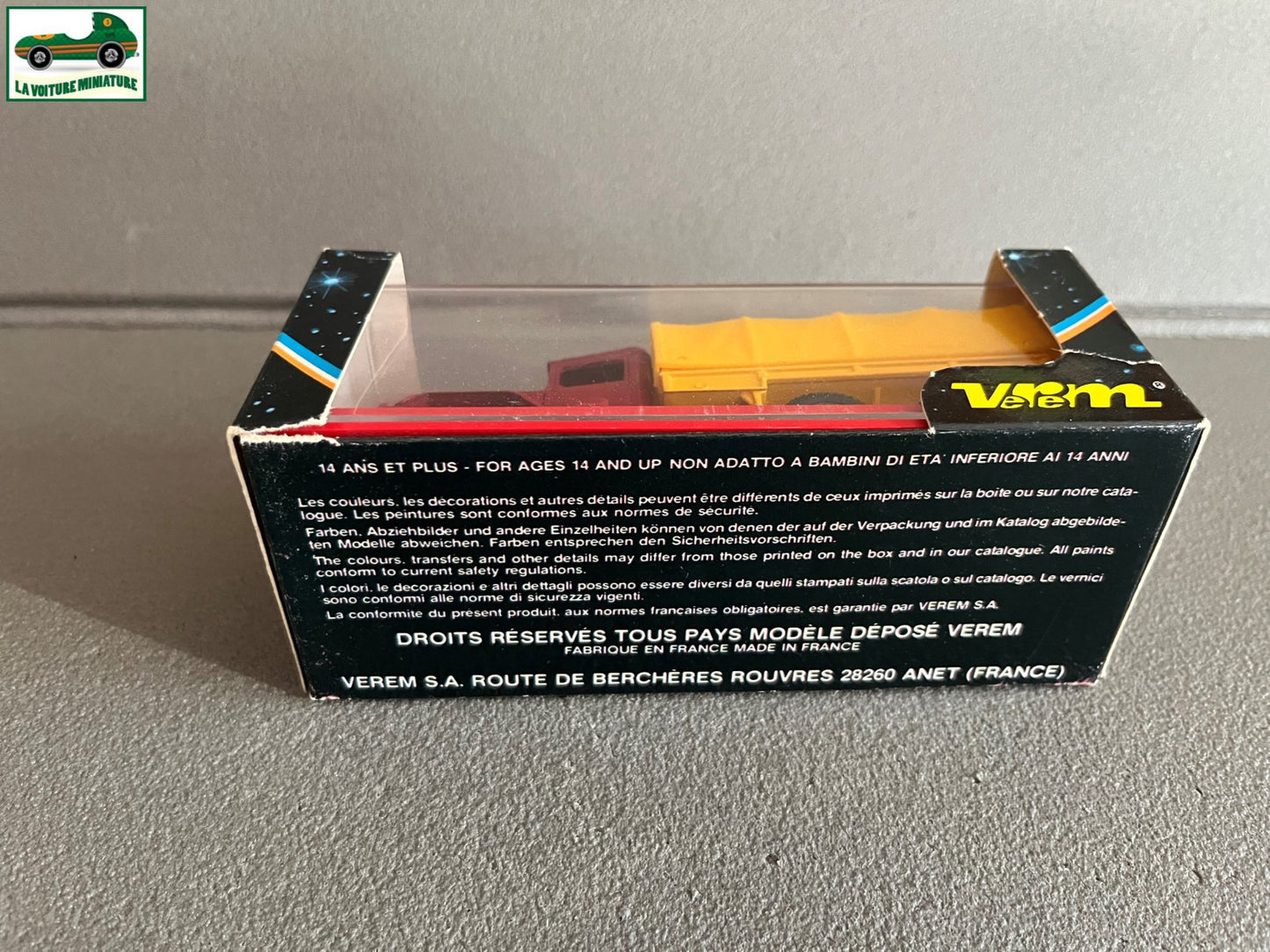 Voiture Miniature Keiser Jeep 556 Cirque Pinder Verem au 1/43