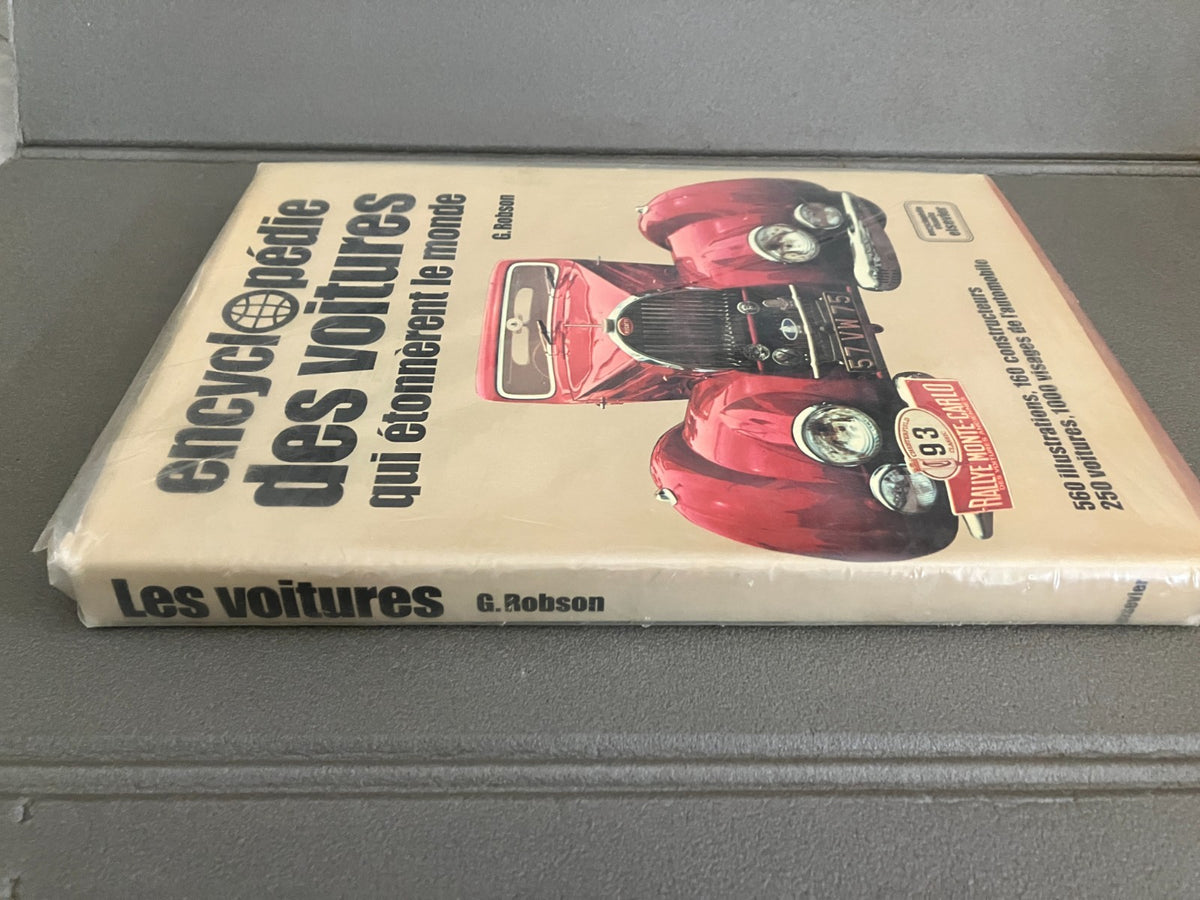 Livre Voiture Automobile Encyclopédie des voitures étonnèrent Robson Elsevier