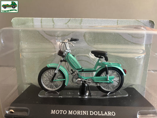 Moto Cyclomoteur miniature Moto Morini Dollaro Leo Models 1/18