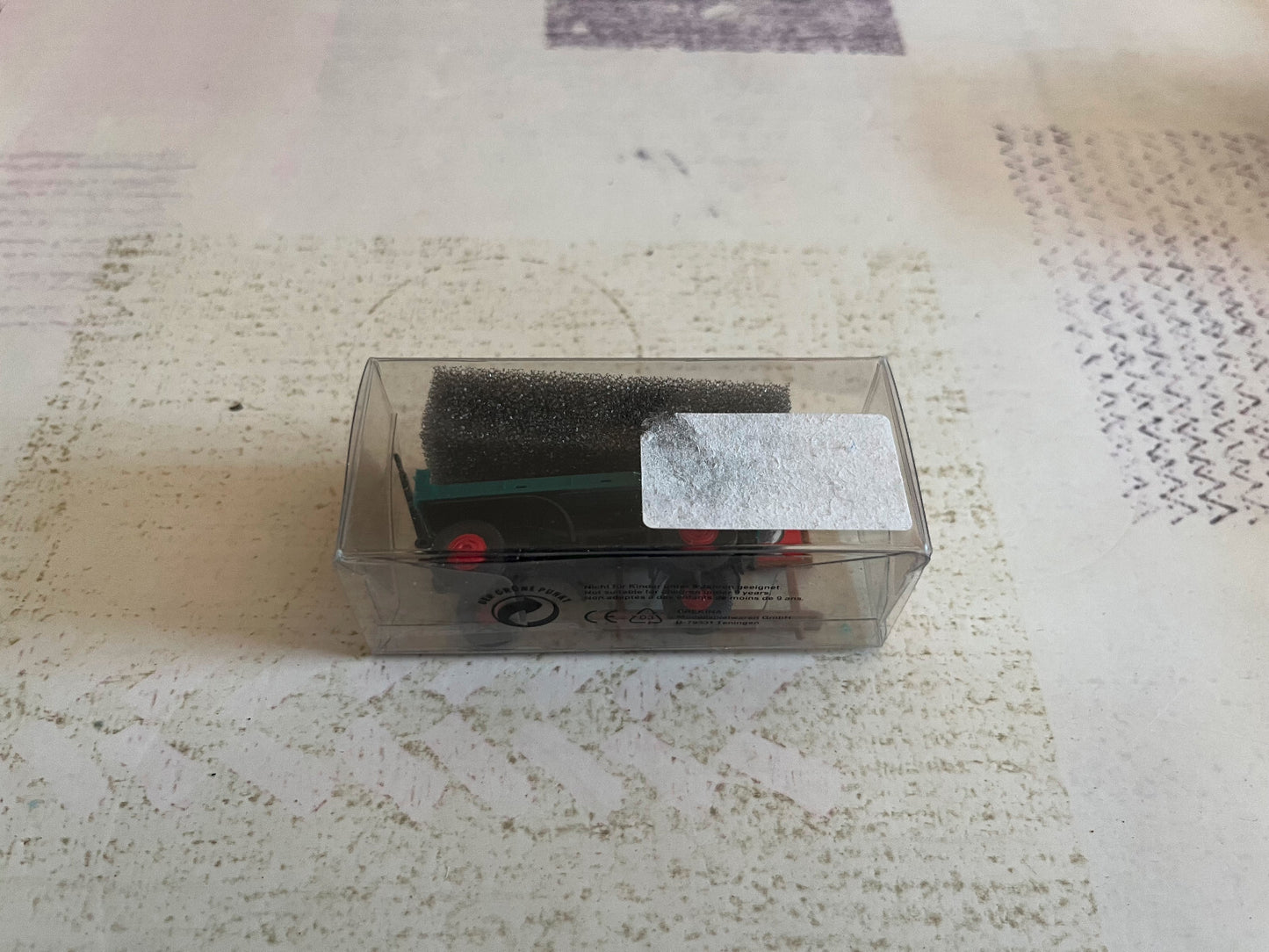 Voiture Miniature Remorque Publicitaire Brekina Germany 1/87 HO