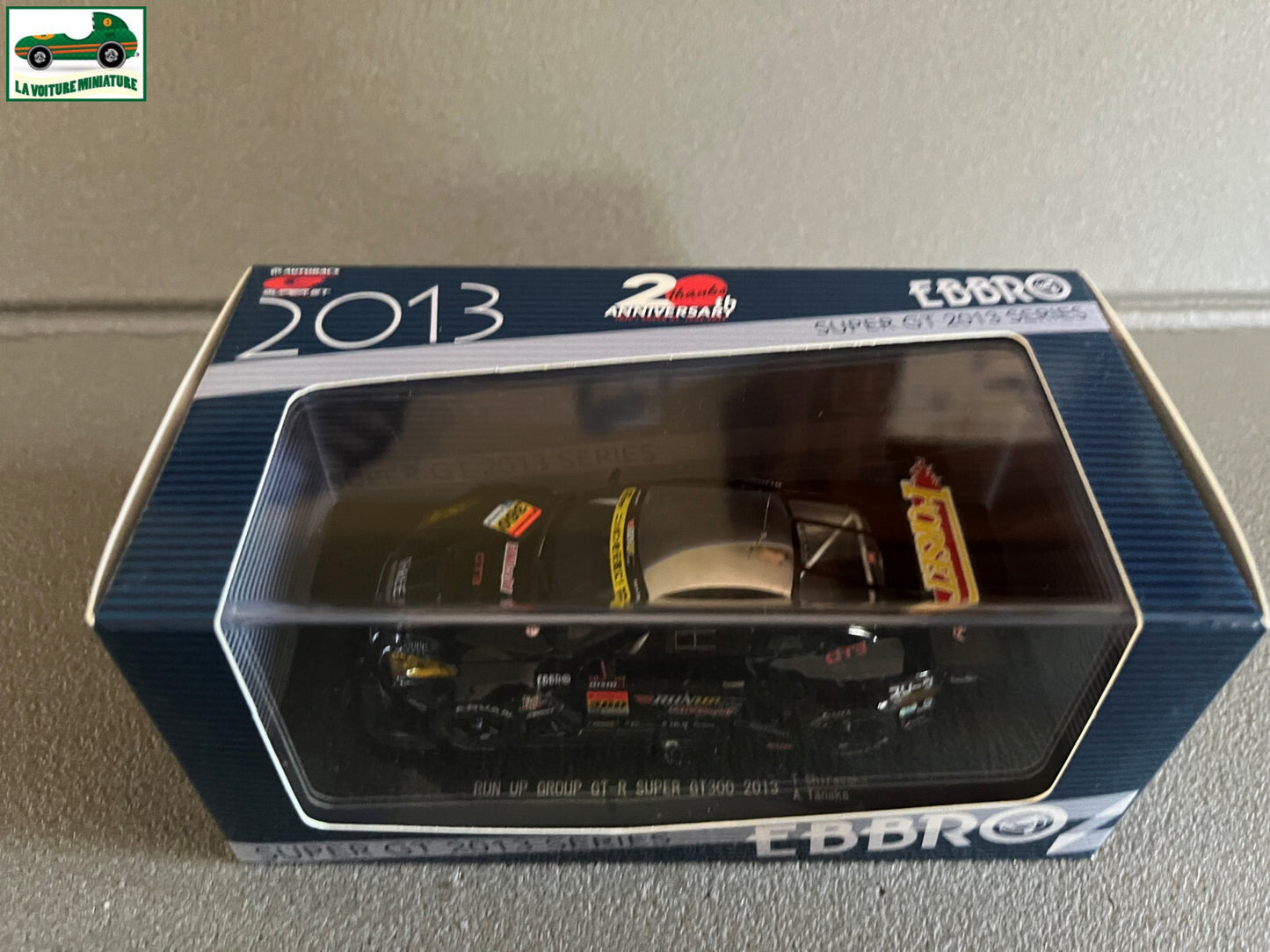 Voiture Miniature Run Up Group GT-R Super GT300 2013 Ebbro au 1/43