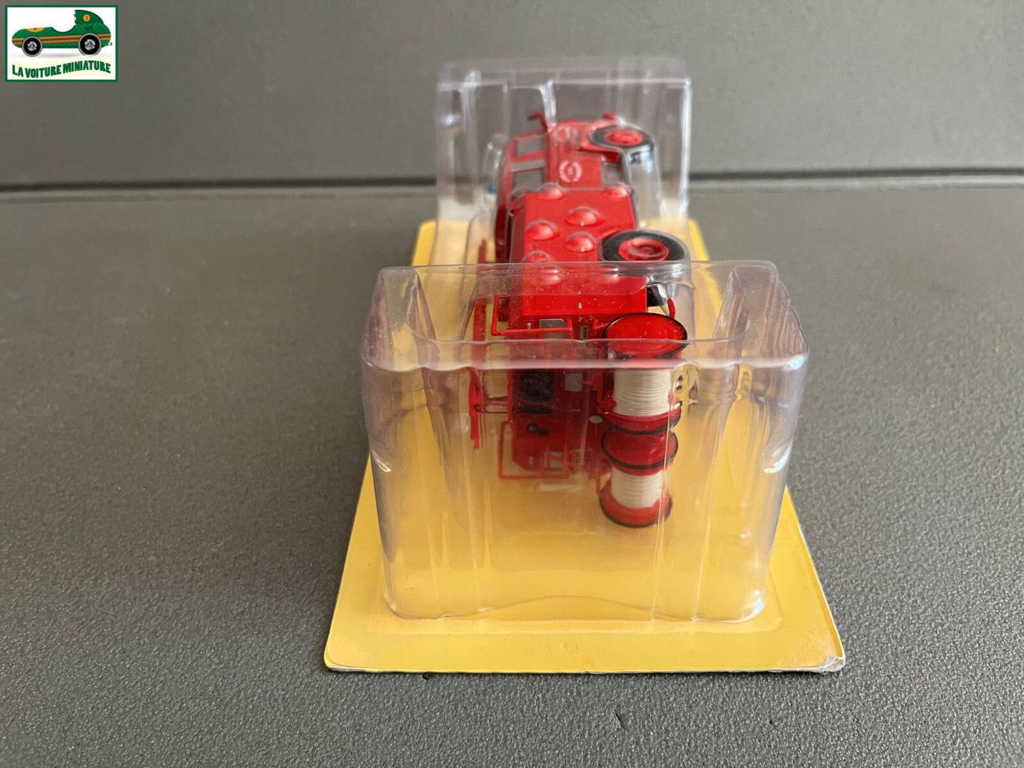 Miniature Camion Citroën PY C700 FPT Pompiers Vaucouleurs 1971 Hachette au 1/43
