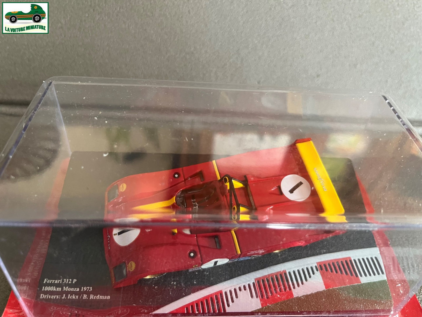 Voiture miniature Collection Ferrari 312P 1000km Monza 1973 au 1/43