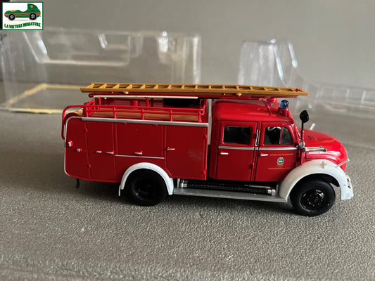 Voiture miniature Camion Pompiers Magirus TLF 15 Hachette au 1/43