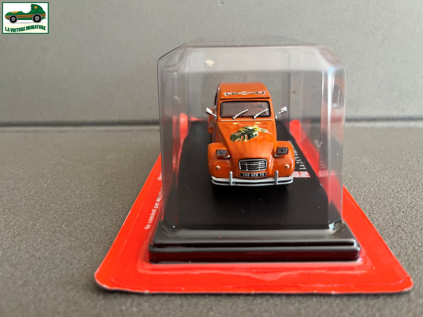 Voiture miniature Citroen 2cv 2 cv 4 des mariés Auto Plus Hachette 1/43