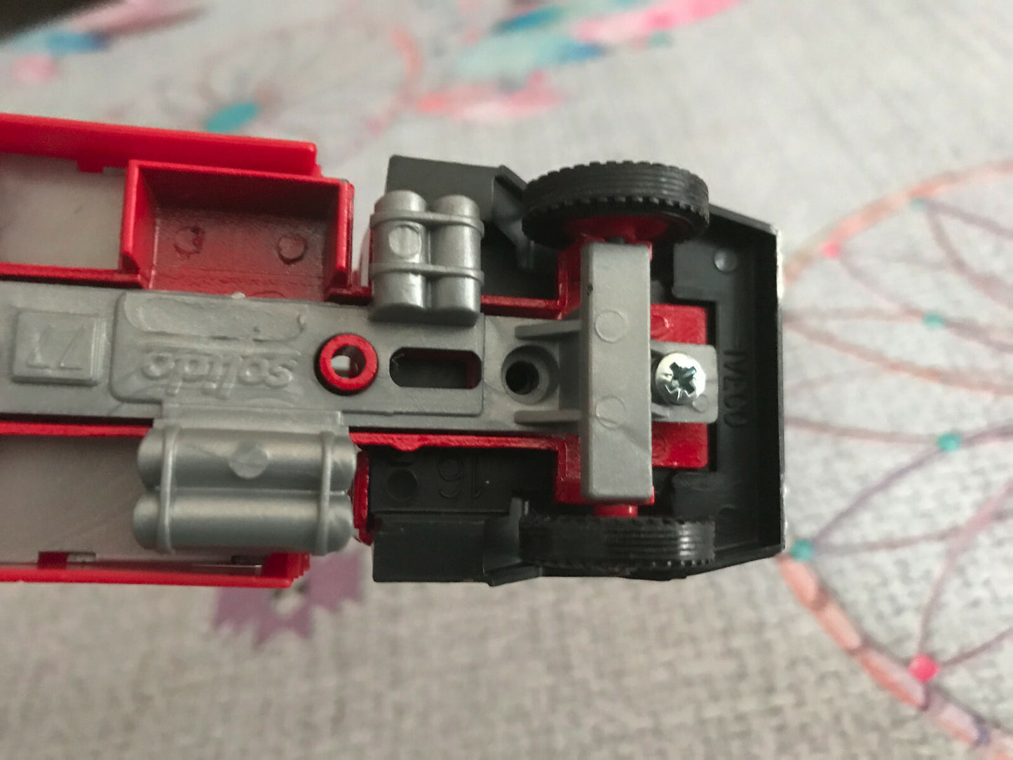 Voiture Miniature Camion Secours Pompiers Iveco Solido au 1/50