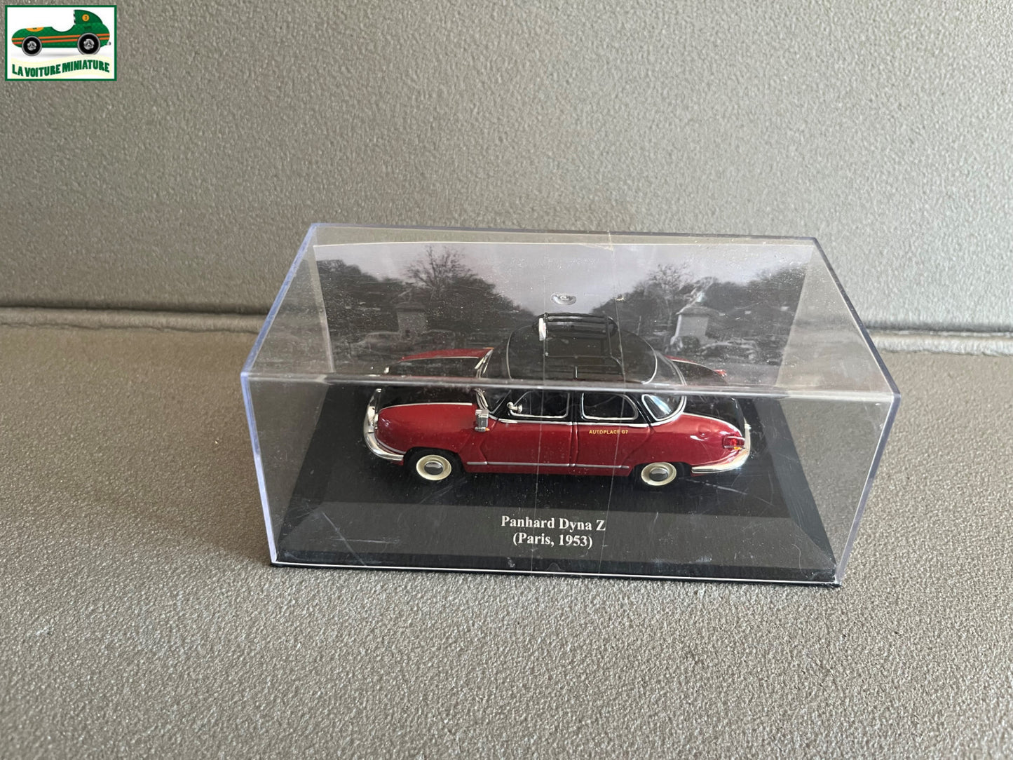 Voiture Miniature Taxi Panhard Dyna Z Paris 1953 Taxis du Monde au 1/43