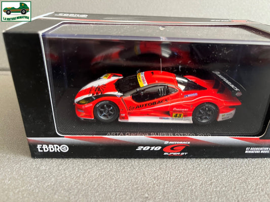 Voiture Miniature Arta Garaiya Super GT300 2010 Ebbro au 1/43