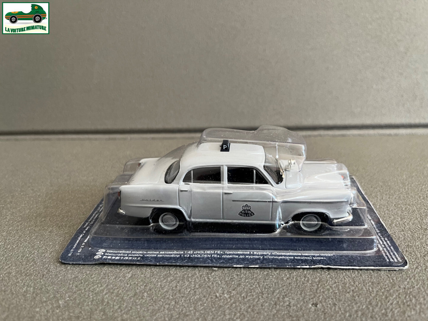 Voiture miniature Holden FE Police du Monde DeAgostini 1/43