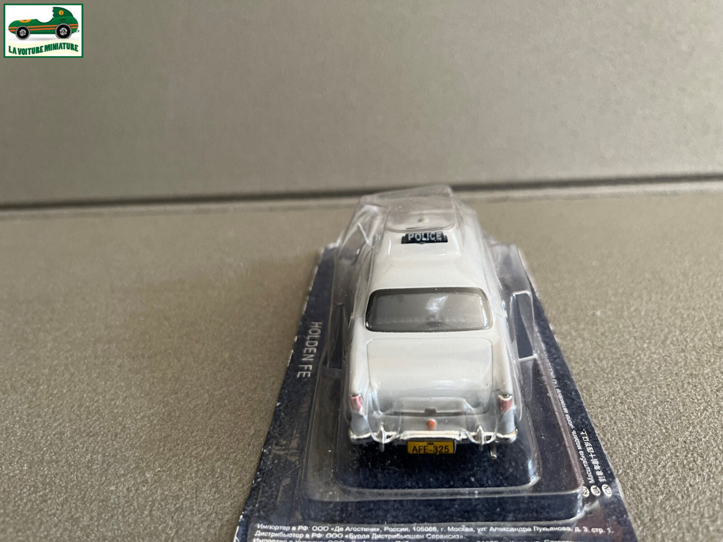 Voiture miniature Holden FE Police du Monde DeAgostini 1/43