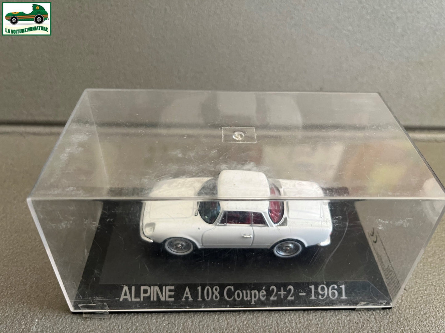 Voiture Miniature Alpine A108 Coupé 2+2 1961 au 1/43