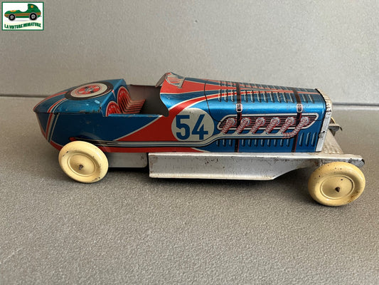 Jouet Ancien Tôle Voiture Course M L PARIS ML 510 Martinan Larnaude Vintage