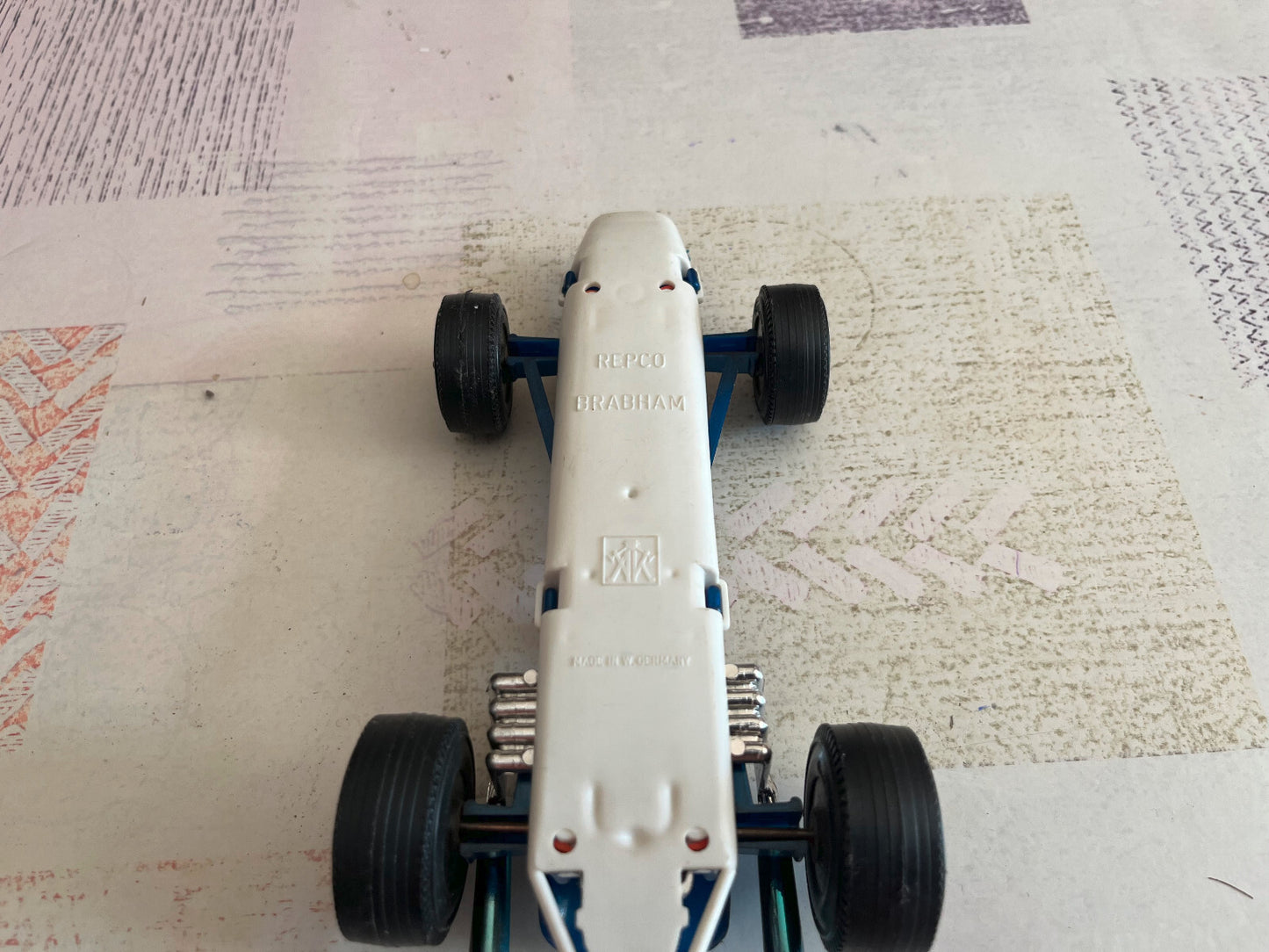 Jouet Ancien Plastique Voiture Course F1 Repco Brabham West Germany