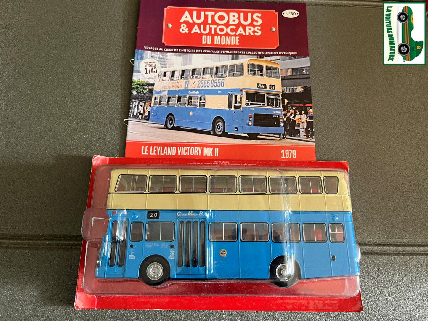 Voiture miniature Leyland Victory MK II 1979 1/43 Autobus Autocars du Monde