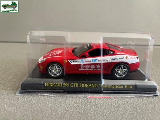 Voiture miniature Collection Ferrari 599 GTB Fiorano Panamerican Tour Ixo 1/43