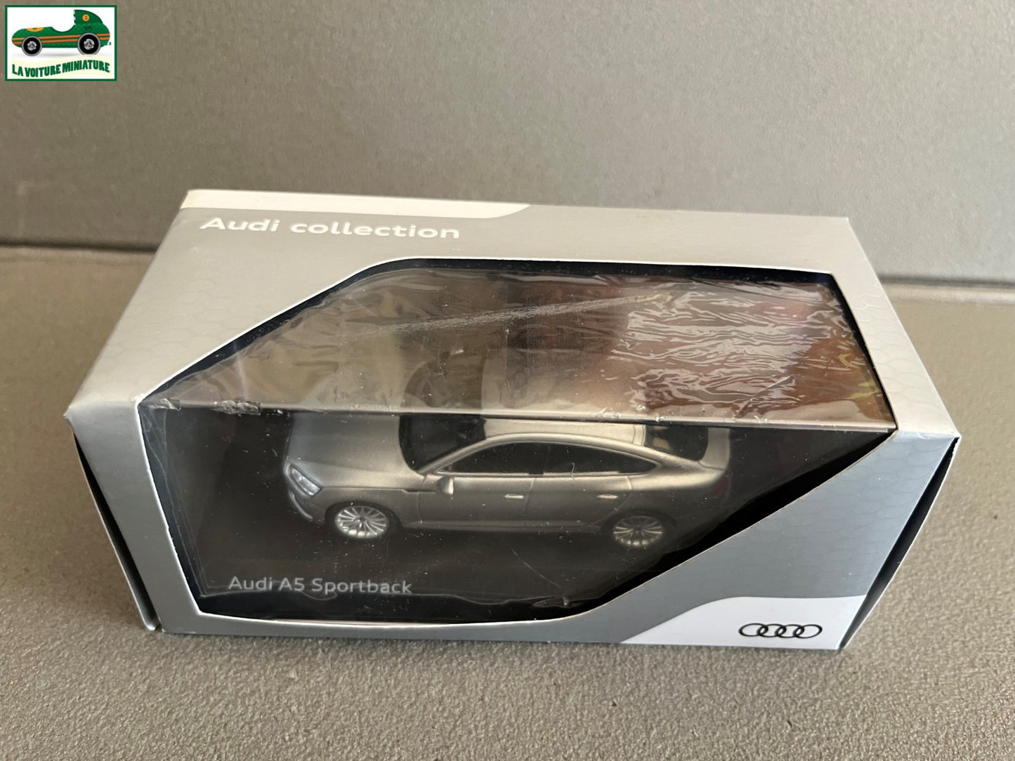 Voiture Miniature Audi A5 Sportback Silver Spark au 1/43
