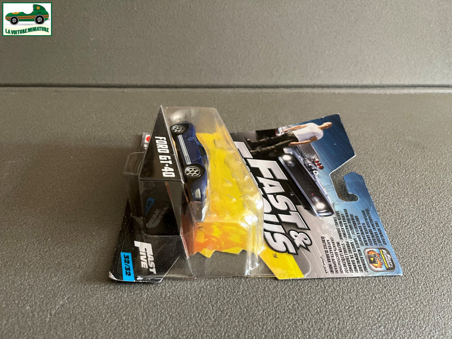 Voiture miniature Ford GT-40 Fast & Furious Mattel 1/55