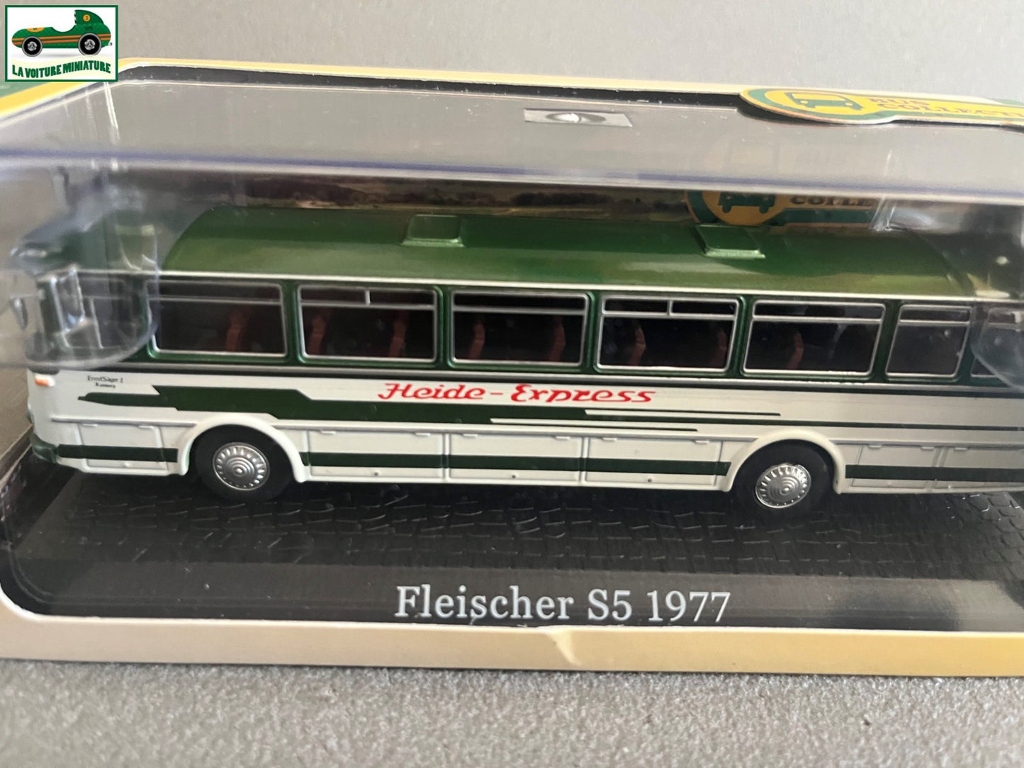 Voiture miniature Fleischer S5 1977 Autobus Bus Collection Atlas 1/72