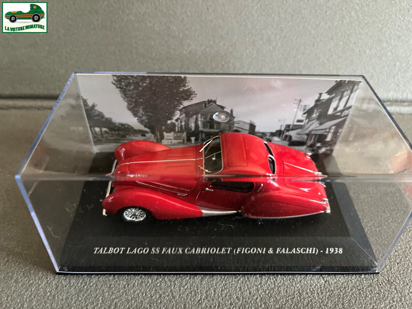 Voiture Miniature Talbot Lago SS Figoni Falaschi 1938 au 1/43 Ixo Altaya