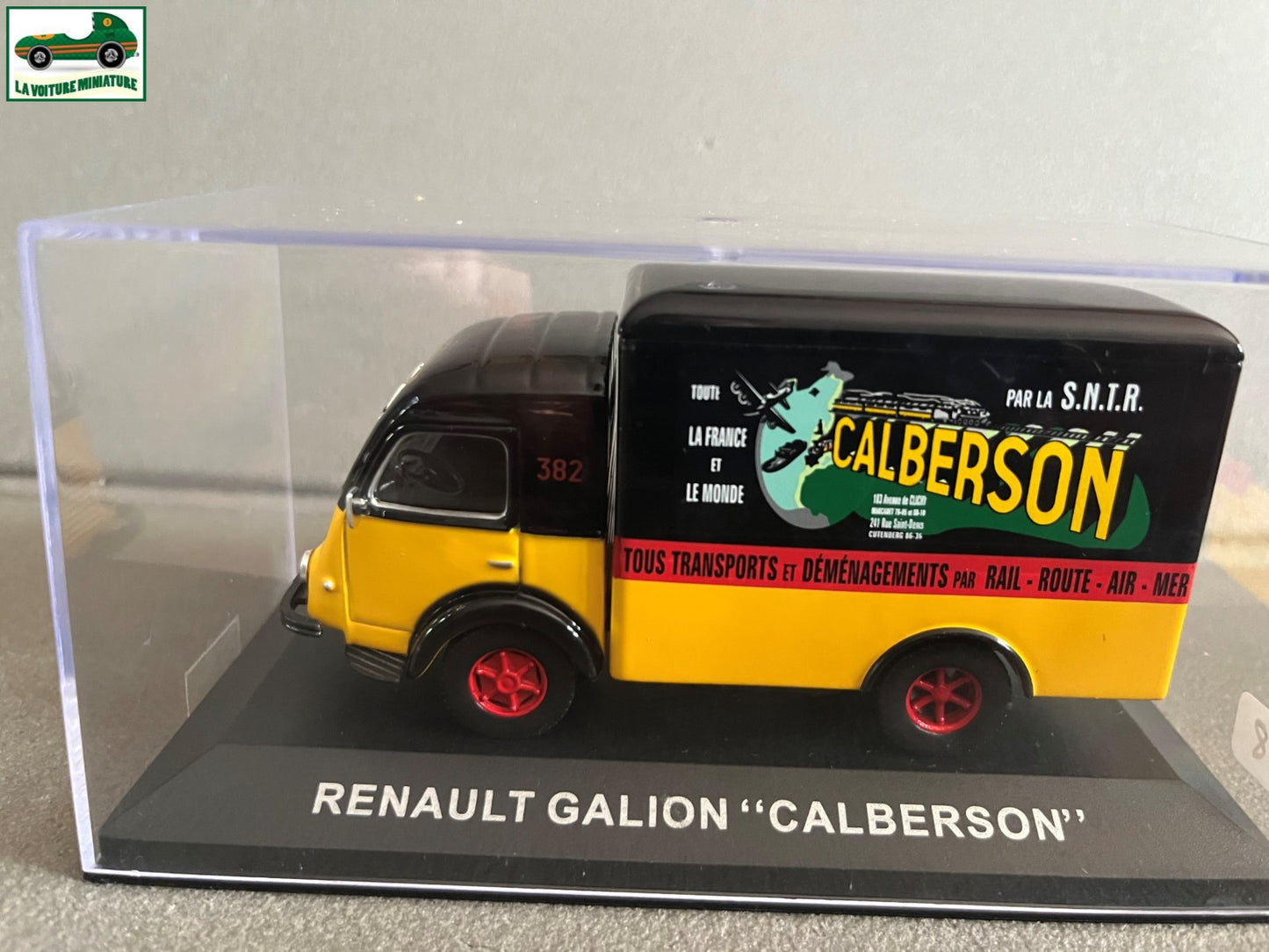 Voiture Miniature Camion Publicitaire Renault Galion Calberson au 1/43