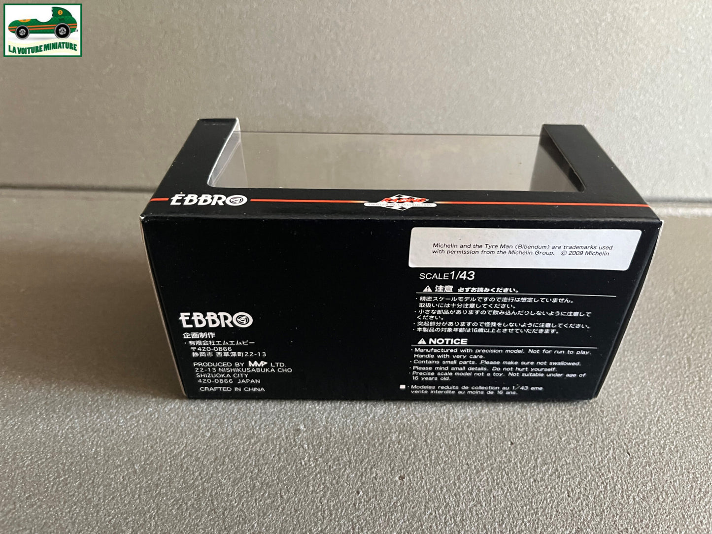 Voiture Miniature Nissan GT-R GT1 2009 Silverstone Ebbro au 1/43