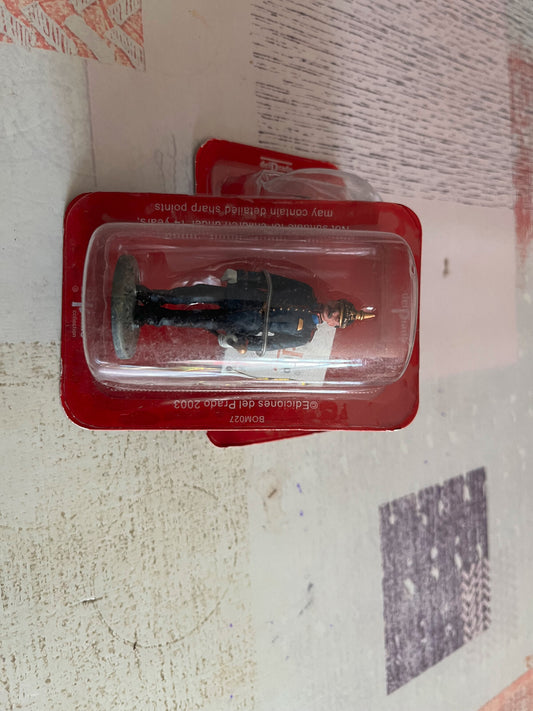 Soldat du feu Plomb Zamac Pompiers Delprado BOM027 Plombs Collection