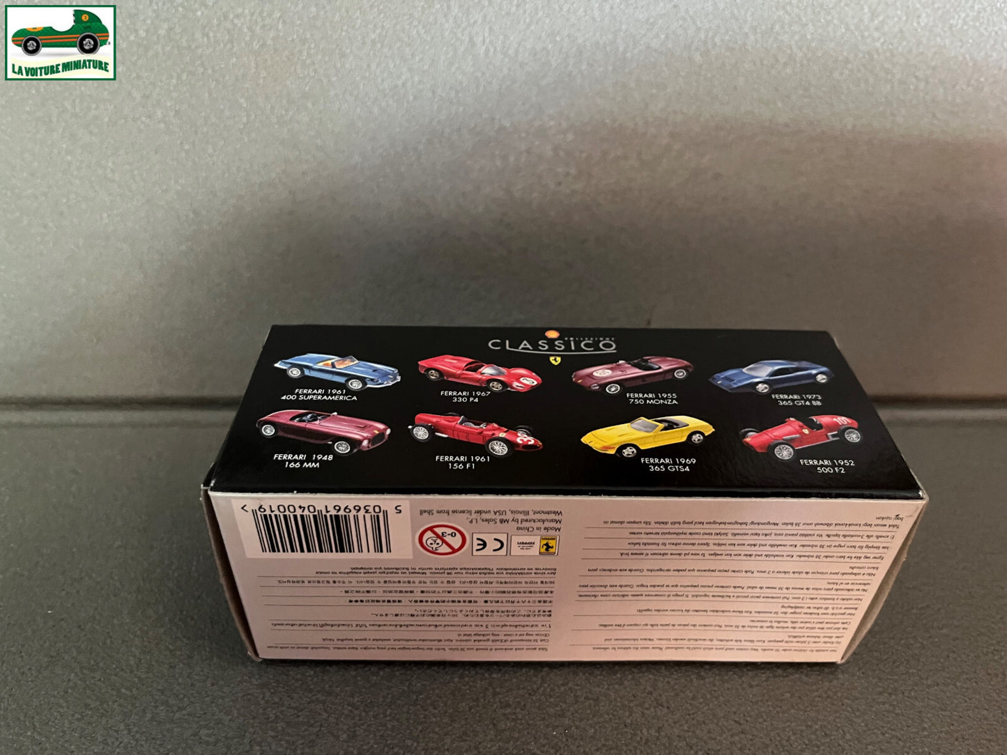 Voiture Miniature Ferrari 1955 750 Monza Collection Classico Shell