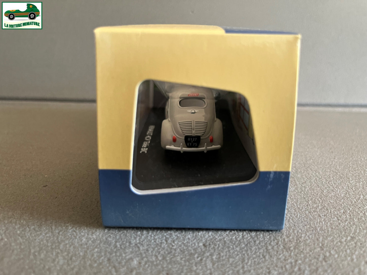 Voiture Miniature Utilitaire Renault 4cv Tolée BIC Atlas Eligor 1/43